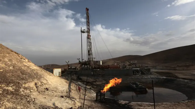 Oil drilling in southern Israel