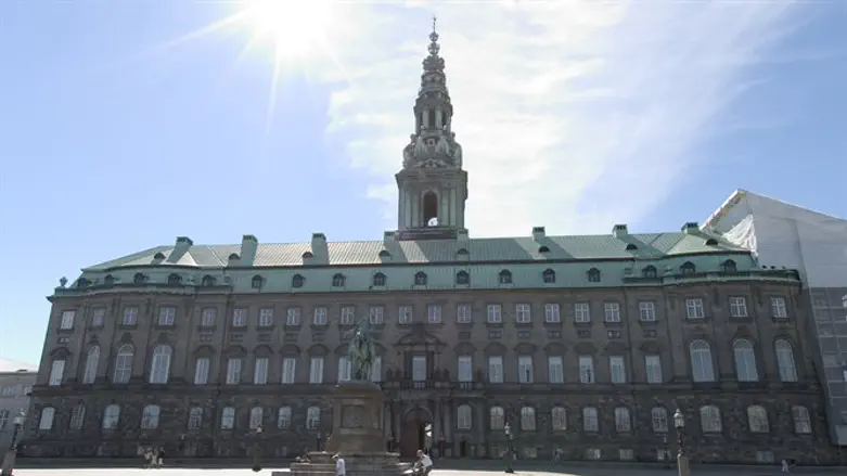Christiansborg, the Danish Parlament 