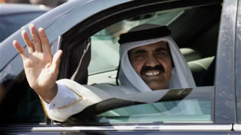 Qatari Emir Sheikh Hamad bin Khalifa al-Thani 