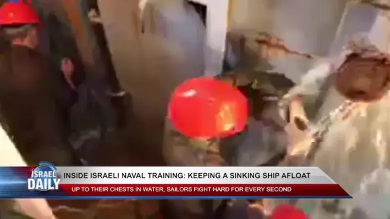 Israeli naval training: Keeping sinking ship afloat 