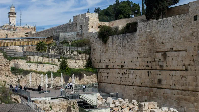 Ezrat Yisrael section of Wall