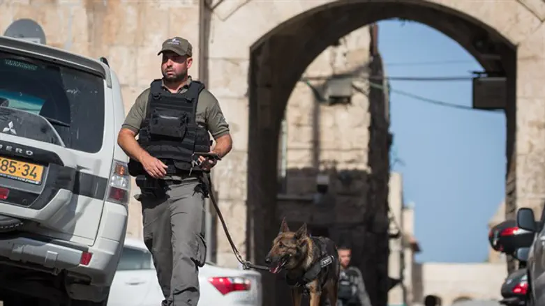 Полиция в Старом городе Иерусалима