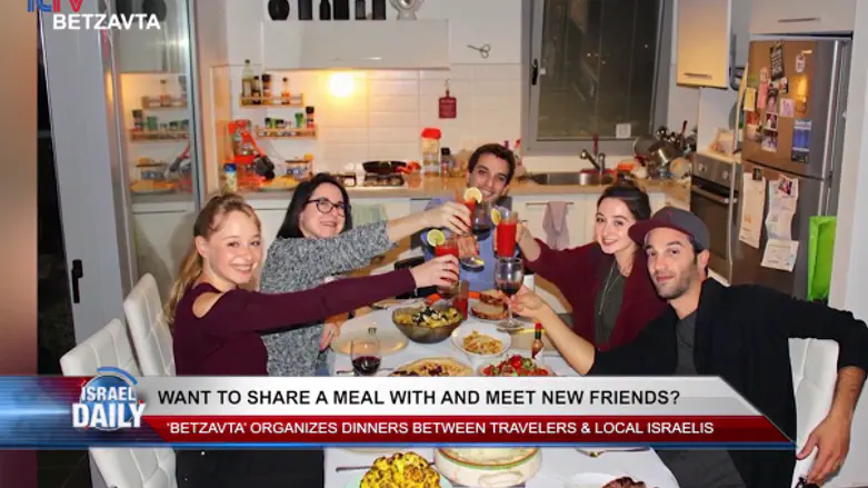 Betzavta  - sharing a meal and meeting new friends