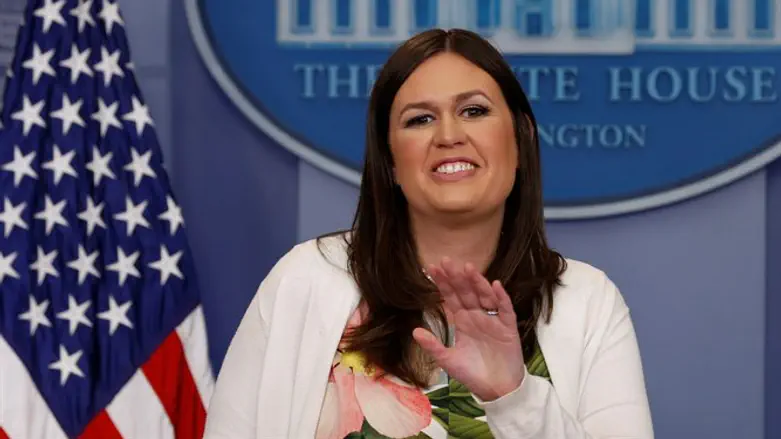 White House press secretary Sarah Huckabee Sanders