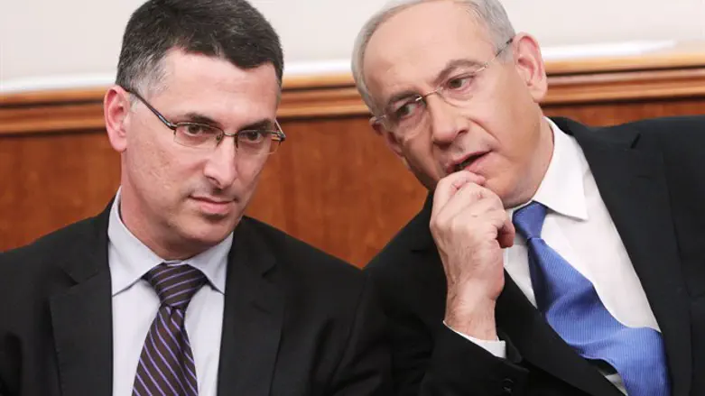 Gideon Sa'ar, Binyamin Netanyahu