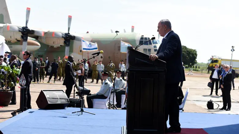 Netanyahu in Uganda