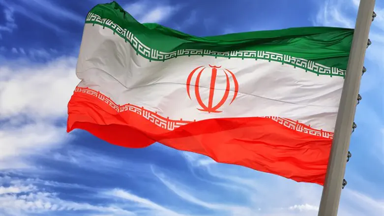 Флаг Ирана. Иллюстрация