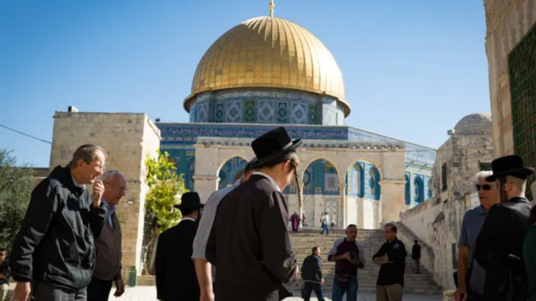 Jews visit Temple Mount