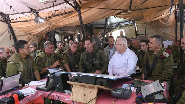Rivlin visiting division exercise