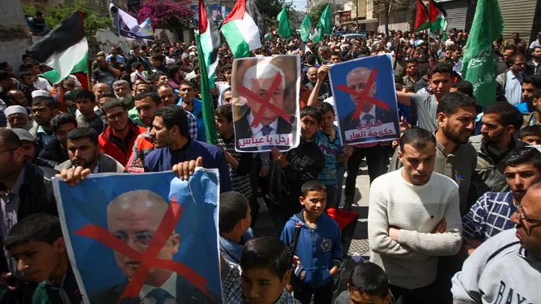 מחאת חמאס נגד הנהגת הפתח'