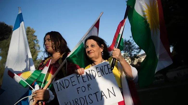 Israeli demonstration for Kurdistan