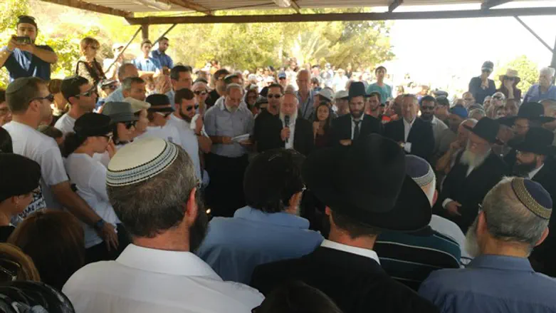 Funeral of Reuven Shmerling