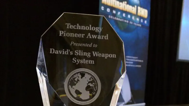 David's Sling wins Technology Pioneer Award