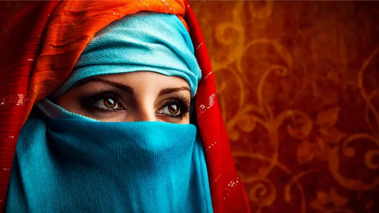 Muslim woman (illustrative)