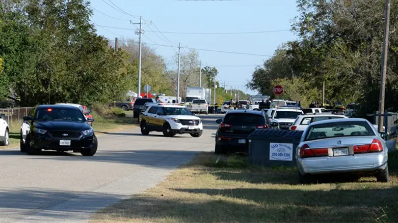 Police at scene of Texas shooting