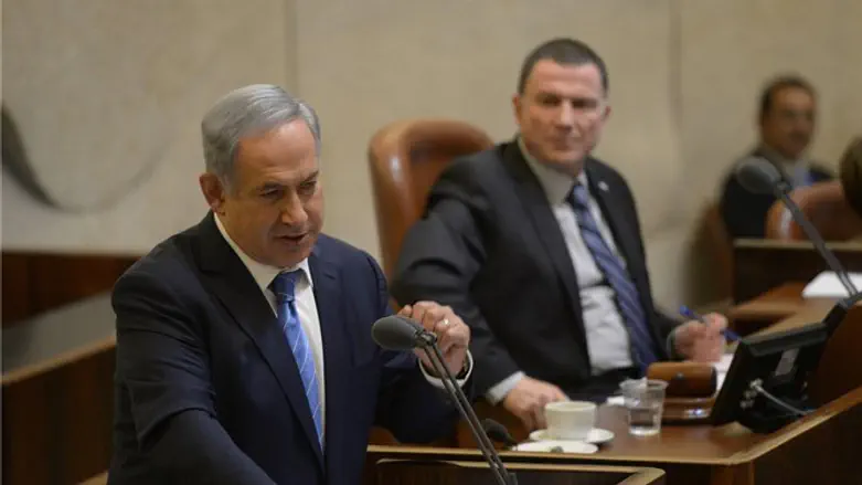 Netanyahu in Knesset (archive)