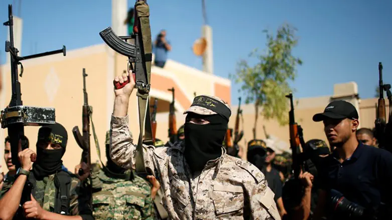 Боевики "Исламского джихада" в Газе. Иллюстрация