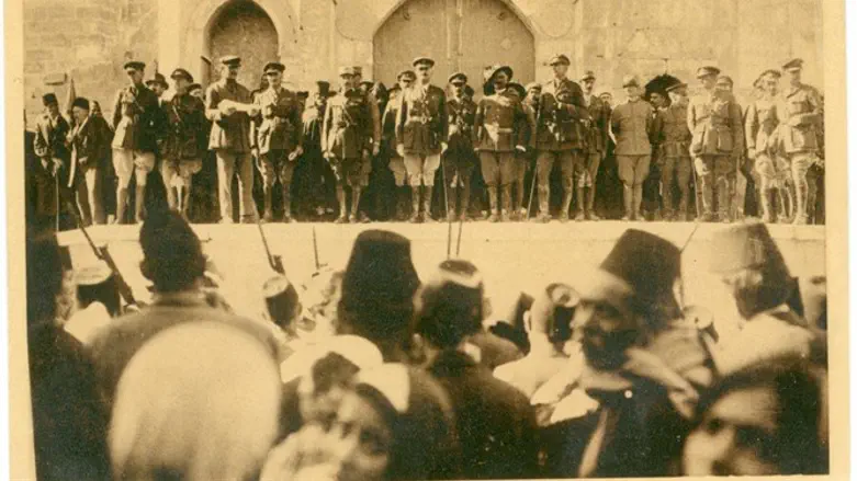 Gen Allenby at the Gate of Jerusalem