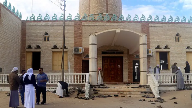 The mosque attacked on Friday