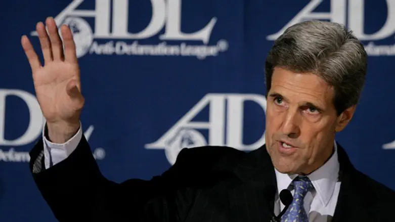 Israel critic John Kerry addressing ADL