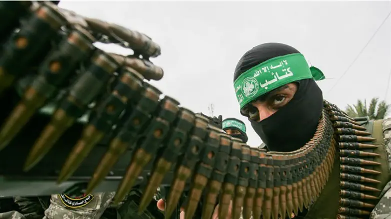 Боевик группировки ХАМАС. Иллюстрация