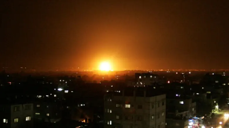 ВВС ЦАХАЛ наносят удары по Газе