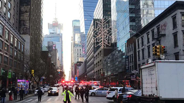 site of Manhattan attack