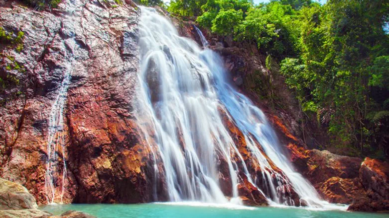 Waterfall in Ko Samui