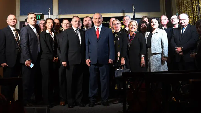 Netanyahu's with NATO Countries Ambassadors