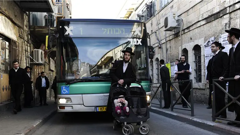 הפיצוי לנוסע עומד על 50 שקלים. אוטובוס אגד בירושלים