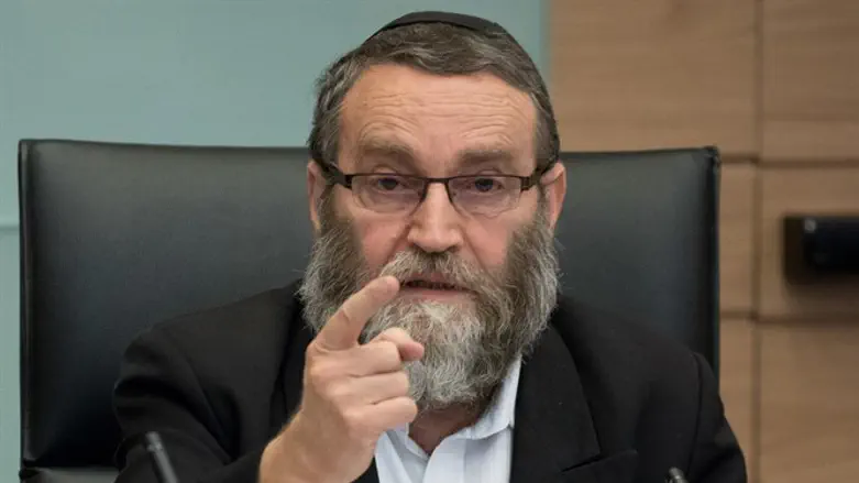 UTJ co-leader Moshe Gafni