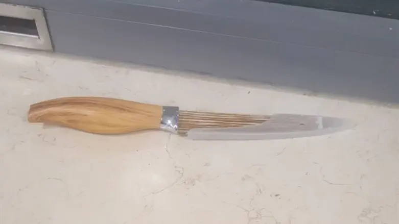 Knife found on Arab 