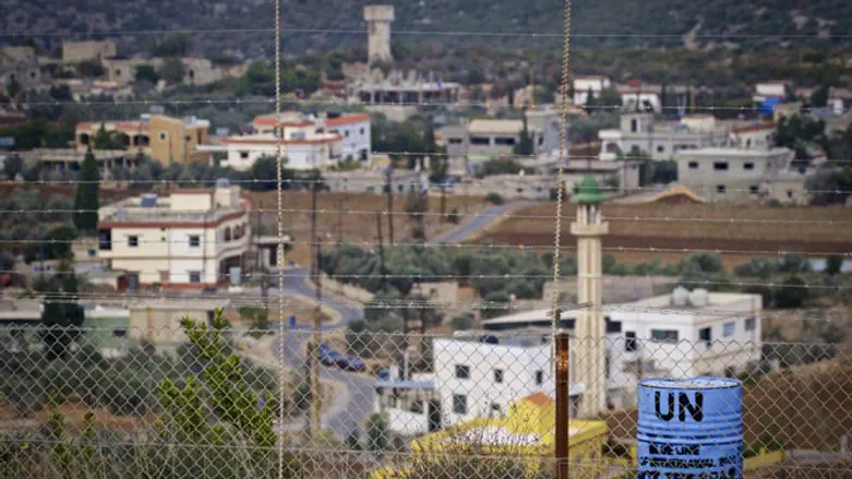 Вид на Ливан с израильской границы