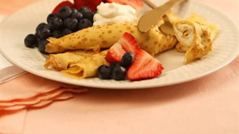 Cheese Crepes