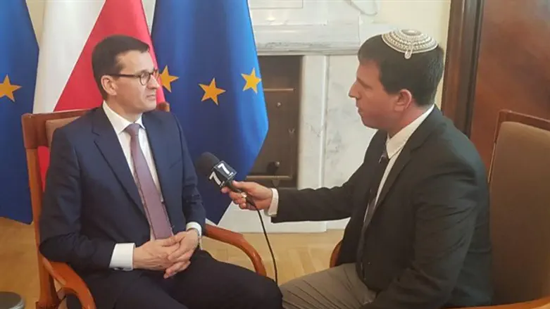 ראש ממשלת פולין בראיון לערוץ 7