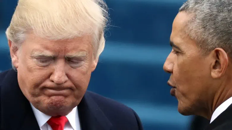 Donald Trump meets with Barack Obama