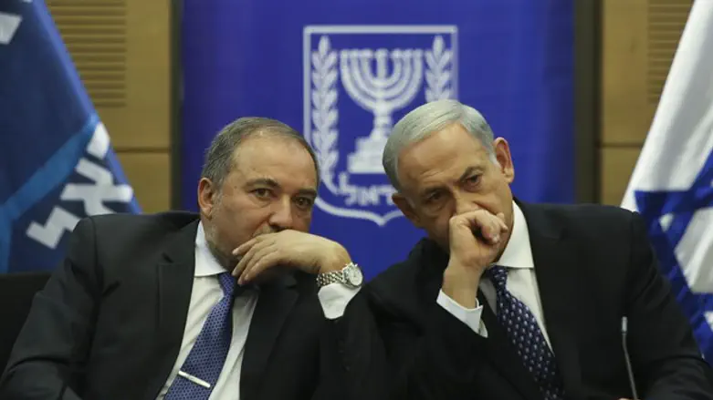 Binyamin Netanyahu, Avigdor Liberman