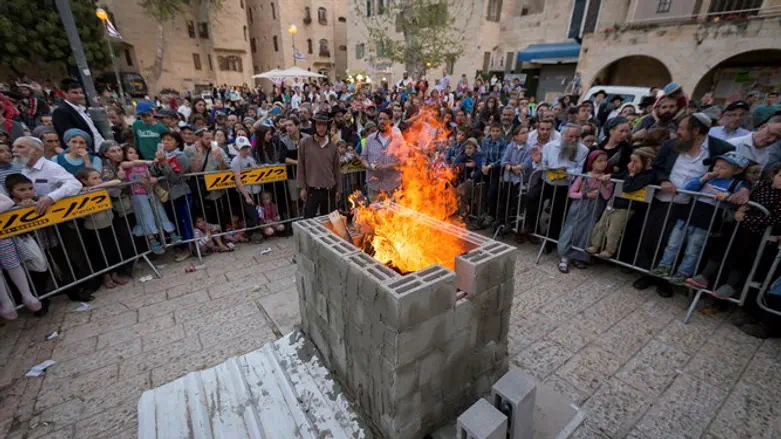 "Репетиция" пасхального жертвоприношения в Старом городе Иерусалима