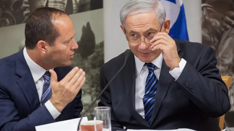 Нир Баркат и Биньямин Нетаньяху