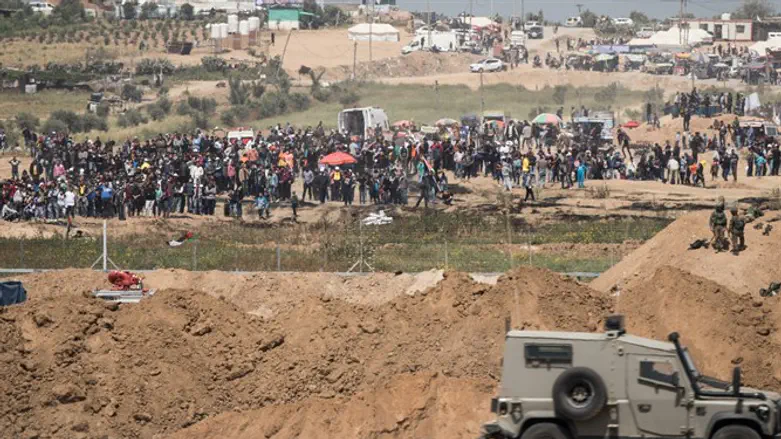 Беспорядки на границе Газы с Израилем