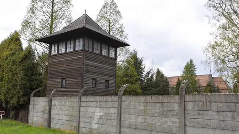 Сторожевая башня лагеря Освенцим