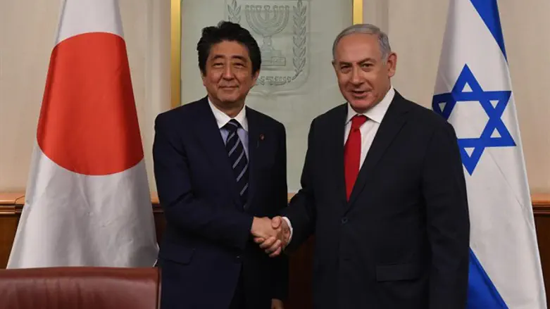 Синдзо Абэ и Биньямин Нетаньяху