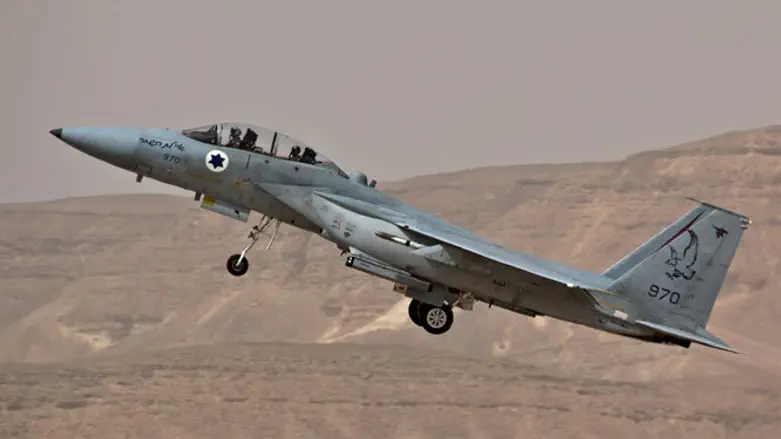 Военный самолет ВВС ЦАХАЛа