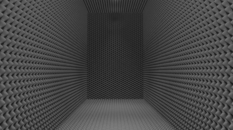 Soundproofed room