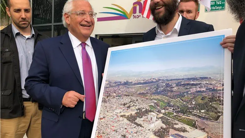 David Friedman with the controversial photo