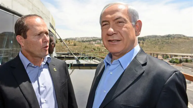 Биньямин Нетаньяху и Нир Баркат
