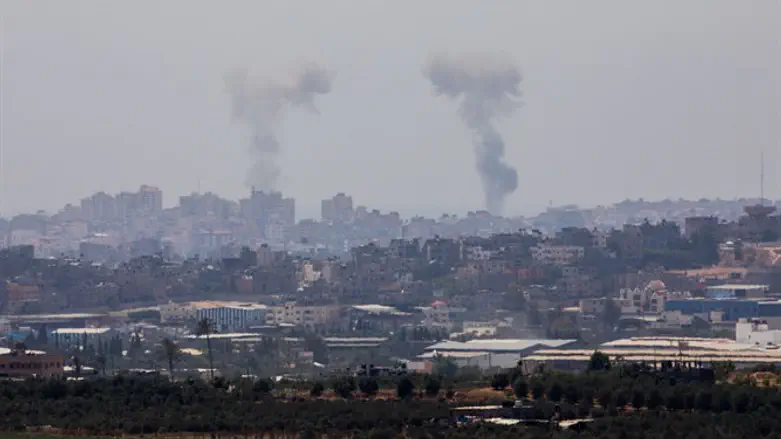Explosion in Gaza (illustrative)