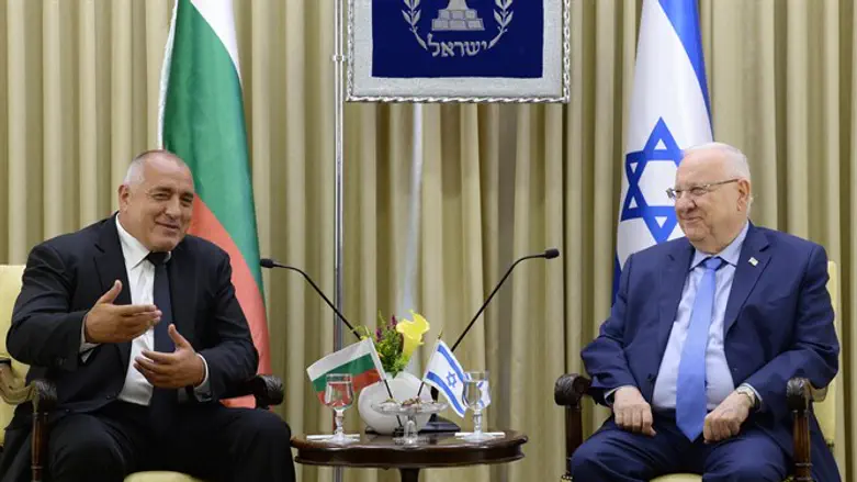 הנשיא ריבלין עם ראש ממשלת בולגריה