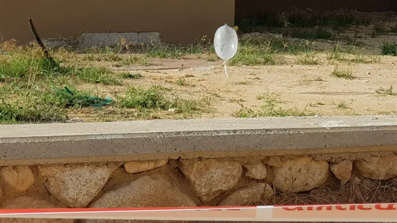 Incendiary balloon land in Sderot