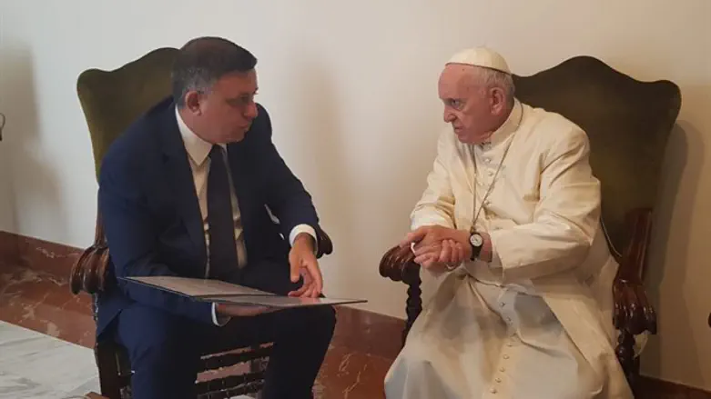 Gabbay and Pope Francis